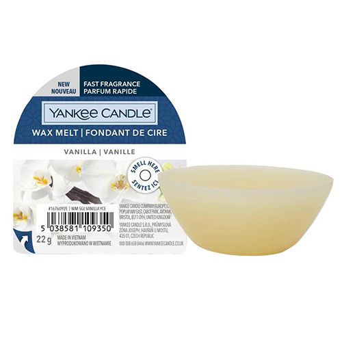 Vonný vosk Yankee Candle, Vanilka, 22 g