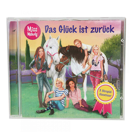 CD Miss Melody, Das Gluck ist zuruck - 3. Horspiel-Abventever, 60 minut, 7217_A