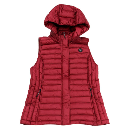 Dámská vesta Hurley, Lightweight Packable | JACKETS | 78850Y | REDE | S