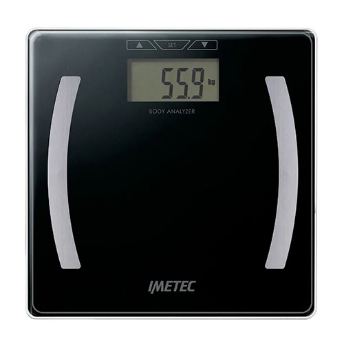 Váha Imetec, 5811, ES7 400, diagnostická, osobní, elektronická, LCD displej, dotykové ovládání, tvrzené sklo