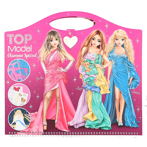 Kreativní sešit Top Model, Sacha, Lexy a Louis