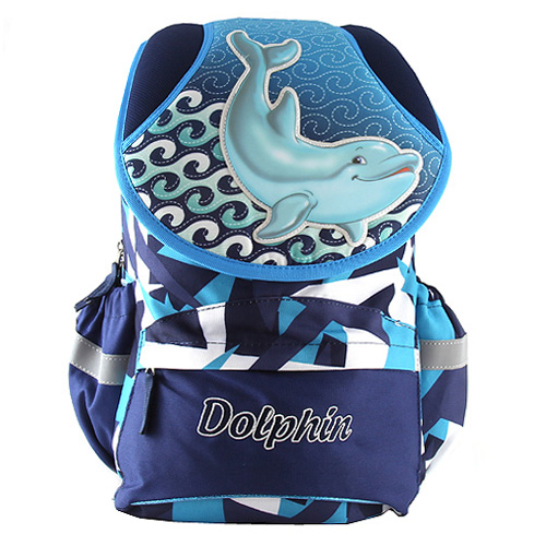 Školní batoh Target Dolphin, barva modrá