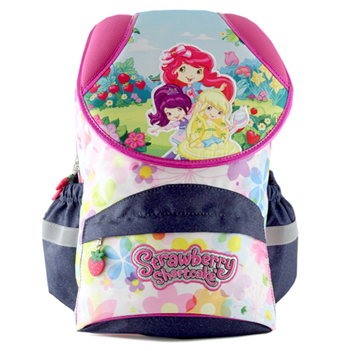 Školní batoh Strawberry Shortcake motiv tří holčiček