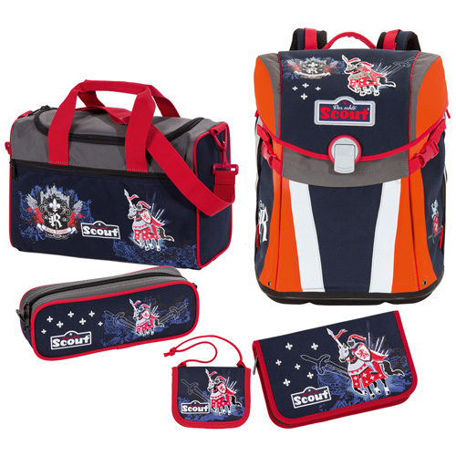 Školní set Scout 5-dílný - Alpha, královský rytíř