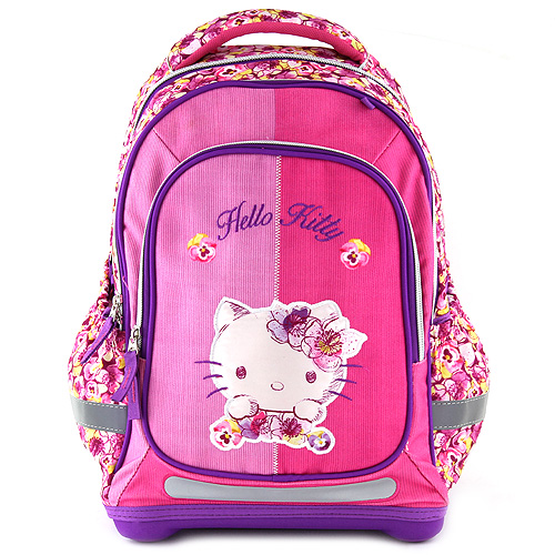 Školní batoh Target Hello Kitty, květinový vzor