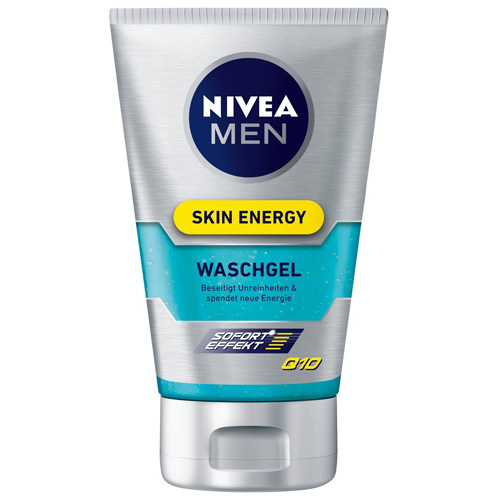 Mycí gel na obličej Nivea, Pro muže, 100 ml