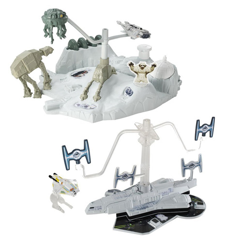 Hrací set Hot Wheels Mattel, Star Wars™, Hoth™ Echo Base Battle