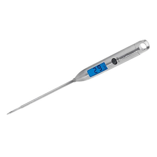 Teploměr na maso ProfiCook, PC-DHT 1039, elektronický, vpichový, nerezový, podsvícený displej, °C/°F, -45°C až 200°C, 3 x 1,5V