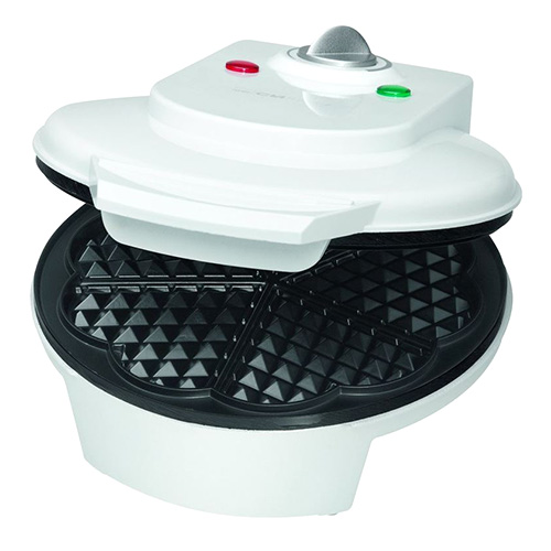 Vaflovač Clatronic, WA 3491, bílý, srdíčka, 1 200 W, termostat