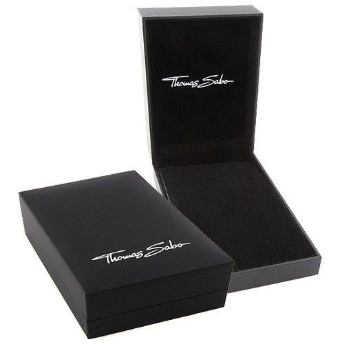 POS | Packing | BOX114, 105 x 150 x 50 mm - dárková krabička pro sadu náhrdelník a náušnice, barva černá