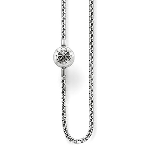 Řetízek na korálky Thomas Sabo, KK0002-001-12-L45, Karma Beads, 925 Sterling silver, blackened