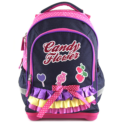Školní batoh Target 3D Candy Flover, barva fialová