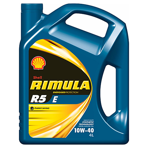 Motorový olej Shell, RIMULA R5 E 10W-40 4l