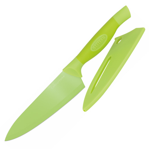 Kuchařský nůž Stellar, Colourtone, čepel nerezová, 18 cm, zelený
