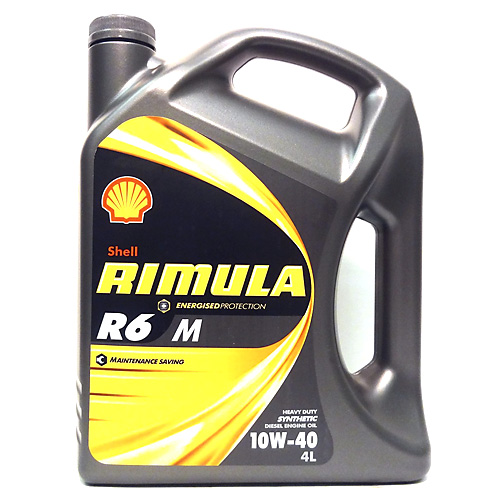 Motorový olej Shell, RIMULA R6 M 10W-40 4l
