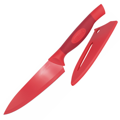 Kuchařský nůž Stellar, Colourtone, čepel nerezová, 15 cm, červený