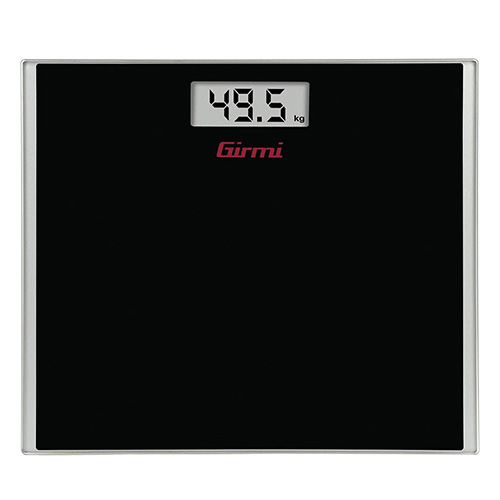 Váha Girmi, BP2001, osobní, elektronická, tvrzené sklo, digitální LCD displej, 2 x AAA